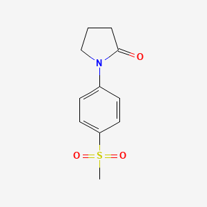 1-[4-(Methylsulfonyl)phenyl]-2-pyrrolidinone