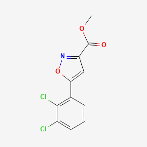 Methyl 5-(2,3-Dichlorophenyl)isoxazole-3-carboxylate