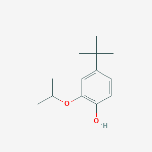 molecular formula C13H20O2 B13691007 4-(tert-Butyl)-2-isopropoxyphenol 