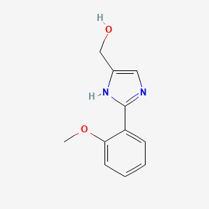 2-(2-Methoxyphenyl)imidazole-5-methanol