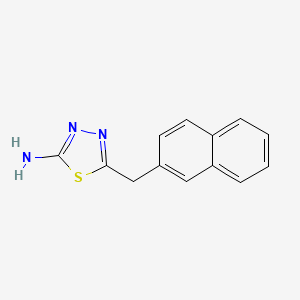 2-Amino-5-(2-naphthylmethyl)-1,3,4-thiadiazole