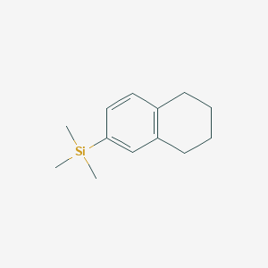 Trimethyl(5,6,7,8-tetrahydro-2-naphthyl)silane