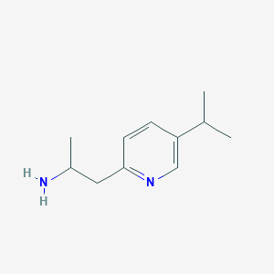 1-(5-Isopropyl-2-pyridyl)-2-propanamine