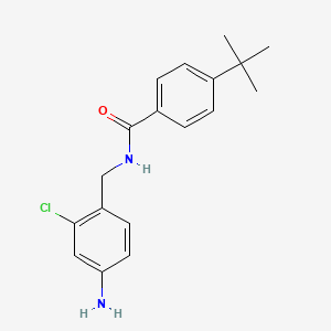 N-(4-Amino-2-chlorobenzyl)-4-(tert-butyl)benzamide