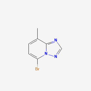 5-Bromo-8-methyl-[1,2,4]triazolo[1,5-a]pyridine