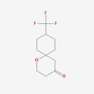 9-(Trifluoromethyl)-1-oxaspiro[5.5]undecan-4-one