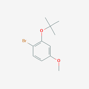 4-Bromo-3-(tert-butoxy)anisole