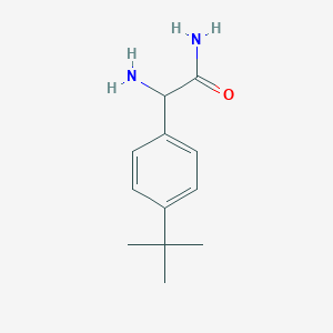 2-Amino-2-[4-(tert-butyl)phenyl]acetamide