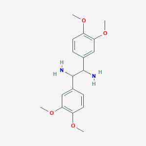 1,2-Bis(3,4-dimethoxyphenyl)-1,2-ethanediamine