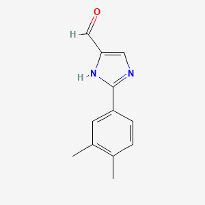 2-(3,4-Dimethylphenyl)-1H-imidazole-5-carbaldehyde