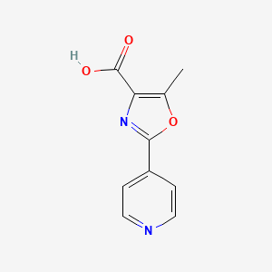 5-Methyl-2-(4-pyridyl)oxazole-4-carboxylic Acid