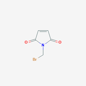 molecular formula C5H4BrNO2 B13691403 1-(Bromomethyl)-1H-pyrrole-2,5-dione 