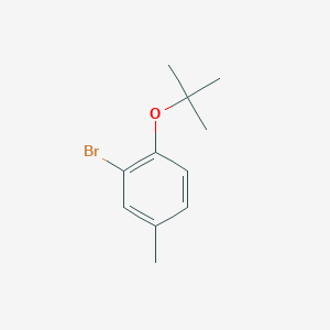 3-Bromo-4-(tert-butoxy)toluene