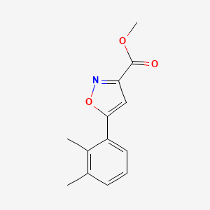 Methyl 5-(2,3-Dimethylphenyl)isoxazole-3-carboxylate