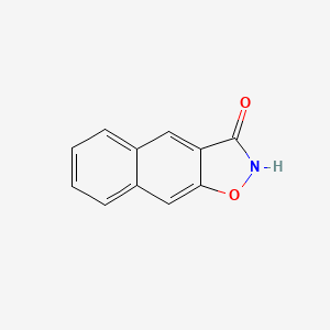 molecular formula C11H7NO2 B13691428 Naphtho[2,3-d]isoxazol-3(2H)-one 