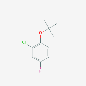 1-(tert-Butoxy)-2-chloro-4-fluorobenzene