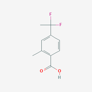 4-(1,1-Difluoroethyl)-2-methyl-benzoic Acid