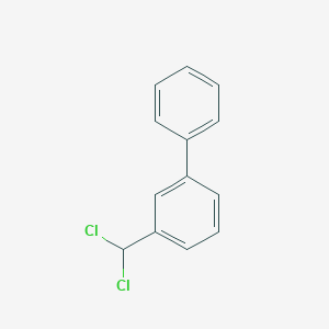 molecular formula C13H10Cl2 B13691464 3-(Dichloromethyl)biphenyl 