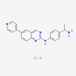 (R)-N-[4-(1-Aminoethyl)phenyl]-6-(4-pyridyl)quinazolin-2-amine Hydrochloride