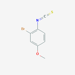 molecular formula C8H6BrNOS B13691487 2-Bromo-4-methoxyphenyl isothiocyanate 