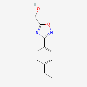 (3-(4-Ethylphenyl)-1,2,4-oxadiazol-5-yl)methanol