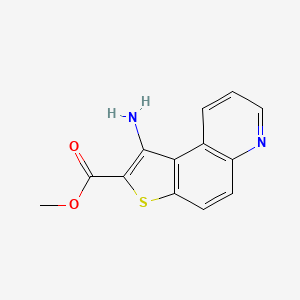 Methyl 1-aminothieno[3,2-f]quinoline-2-carboxylate