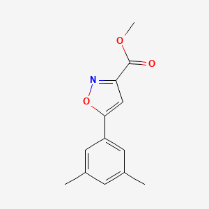 Methyl 5-(3,5-Dimethylphenyl)isoxazole-3-carboxylate