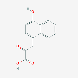 3-(4-Hydroxy-1-naphthyl)-2-oxopropanoic Acid