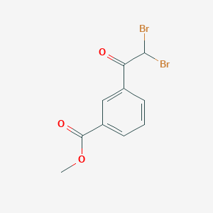 Methyl 3-(2,2-dibromoacetyl)benzoate