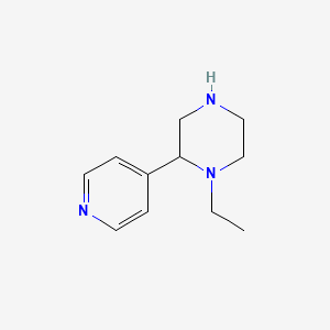 1-Ethyl-2-(4-pyridyl)piperazine