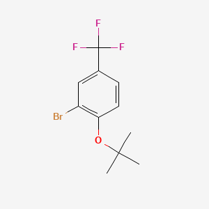 2-Bromo-1-(tert-butoxy)-4-(trifluoromethyl)benzene