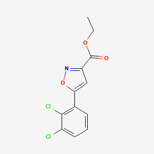 Ethyl 5-(2,3-Dichlorophenyl)isoxazole-3-carboxylate