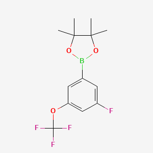 3-Fluoro-5-(trifluoromethoxy)phenylboronic Acid Pinacol Ester