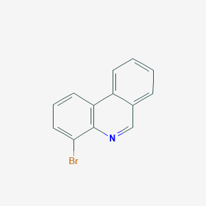 molecular formula C13H8BrN B13691802 4-Bromophenanthridine 