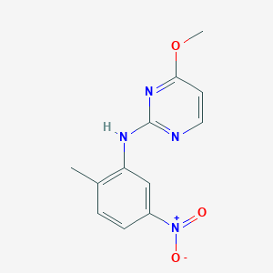 4-methoxy-N-(2-methyl-5-nitrophenyl)pyrimidin-2-amine