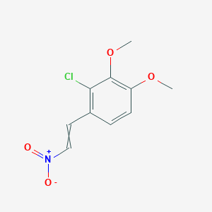 2-Chloro-3,4-dimethoxy-beta-nitrostyrene