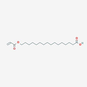 molecular formula C19H34O4 B13691841 16-(Acryloyloxy)hexadecanoic acid 