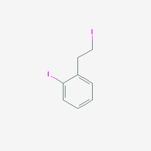 molecular formula C8H8I2 B13691902 1-Iodo-2-(2-iodoethyl)benzene 