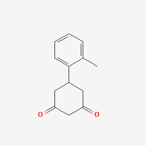 molecular formula C13H14O2 B1369191 5-(2-Methylphenyl)cyclohexane-1,3-dione CAS No. 239132-47-9