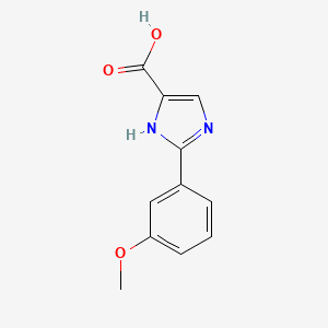 2-(3-methoxyphenyl)-1H-imidazole-5-carboxylic acid