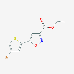 Ethyl 5-(4-Bromo-2-thienyl)isoxazole-3-carboxylate