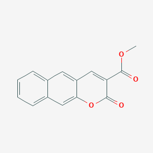 molecular formula C15H10O4 B13691981 Methyl 2-Oxo-2H-benzo[g]chromene-3-carboxylate 