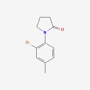 1-(2-Bromo-4-methylphenyl)-2-pyrrolidinone