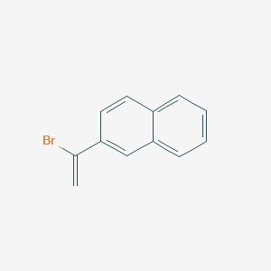 molecular formula C12H9Br B13691987 2-(1-Bromovinyl)naphthalene 