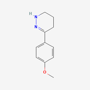 3-(4-Methoxyphenyl)-1,4,5,6-tetrahydropyridazine