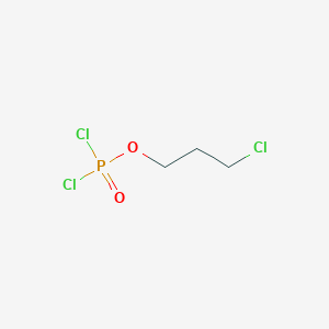 molecular formula C3H6Cl3O2P B13692001 3-Chloropropyl phosphorodichloridate 