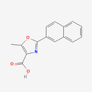 5-Methyl-2-(naphthalen-2-yl)oxazole-4-carboxylic acid