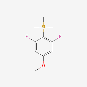 (2,6-Difluoro-4-methoxyphenyl)trimethylsilane