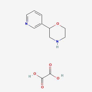 B1369212 2-Pyridin-3-yl morpholine oxalate CAS No. 947694-76-0