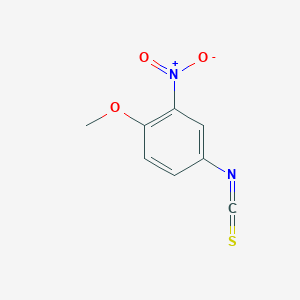 molecular formula C8H6N2O3S B13692139 4-Methoxy-3-nitrophenylisothiocyanate 